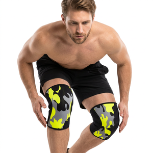 <b>High</b> Quality 7mm Neoprene Breathable Compression <b>Knee</b> Sleeve for Sports Support Advanced Protection All Powerlifting Basketball - Product Image 1