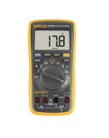 Multimètre numérique Fluke FLK-17B MAX-02/CN 17B MAX |   Compteur LCD 6000 unités, CAT III 600V, Capacité 2000μF, Test de température et de fréquence de type K