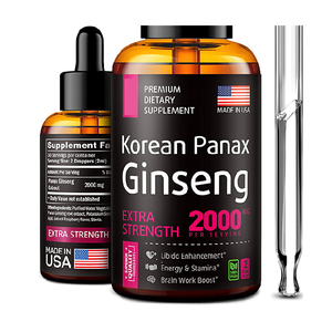 OEM Extrait de ginseng Panax coréen biologique Soutien immunitaire Énergie et fonction cognitive Augmenter l'extrait de plante - Product Image 1