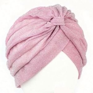 Cross-border Adult Unisex Benaie <b>Hijab</b> Hoods Image Style Fashion Golden Acrylic Muslim Turban Indian <b>Caps</b> - Product Image 5