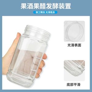 Fruit <b>wine</b> and fruit vinegar fermentation apparatus, biological experimental equipment, yeast anaerobic science student - Product Image 4
