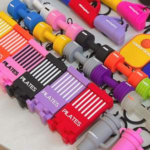 Llaveros 3D de PVC con Forma de Equipo Deportivo de Yoga, Guantes de Boxeo, Mini Kettlebell, Barra de Pesas, Bolsa, Colgante - Product Image 6