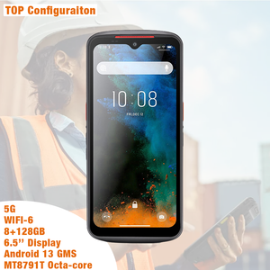 TC65 siêu gồ ghề PDA cầm tay máy tính di động Android Máy quét mã vạch với mt8791t CPU 8 + 128GB Android 13 GMS wifi6 5g mạng - Product Image 1