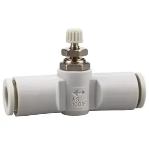 Pneumatic components SMC type AS series quick connecting Speed Controls tube pipe fitting