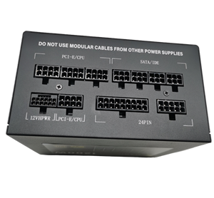 แหล่งจ่ายไฟ ATX3.1คอมพิวเตอร์แบบแยกส่วนสีทอง<span class=keywords><strong>750W</strong></span> 80 Plus PCIE5.1สำหรับเล่นเกม PC และเ<span class=keywords><strong>ว</strong></span>ิร์กสเตชัน - Product Image 3