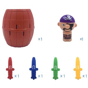 Jouet baril pirate 14 cm en plastique, jeu de farces pour enfants, cadeau amusant et éducatif - Product Image 5