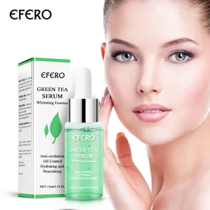 EFERO 100% 순수 스킨 케어 얼굴 항산화 리프팅 녹차 혈청 보습 미백 안티 에이징 스킨 세럼