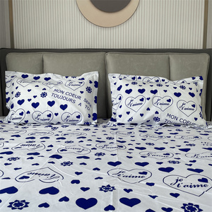 Juego de Ropa de Cama, Colcha, Edredón, Sábana, Juego de Cama de 4 Piezas, Tamaño Queen - Product Image 6