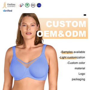 Soutien-gorge sans armature pour femmes grande taille Under Lulu Custom Plus <span class=keywords><strong>Size</strong></span>, couvrant entièrement, confortable et frais, avec minimisateur pour poitrines volumineuses - Product Image 2