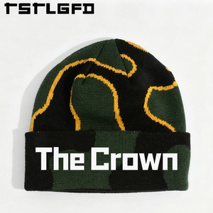Gorros de punto personalizados con logo impreso al por mayor, estilo streetwear, con tejido suave, gorro de invierno con dobladillo, fabricante. - Product Image 2