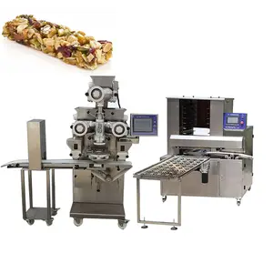 Multifunctional Snack Machine Tamale Making Machine/ Date Bar Production Line Encrusting Machine with Delta from Taiwan