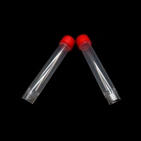 Tubos de ensayo congelados de plástico de laboratorio de 5ml, contenedor de tapa de sellado de vial, vial criogénico, tubo de ensayo de tubo criovial con tapón de rosca