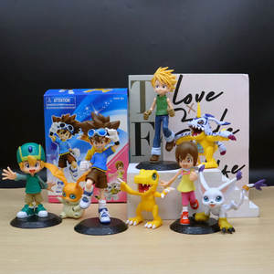 Figurines d'action Digimon de dessins animés japonais, jouets en PVC Digital Monster, Agumon, Taichi <span class=keywords><strong>Kamiya</strong></span>, Hikari, Gabumon, Patamon, Tailmon, figurines en plastique - Product Image 2