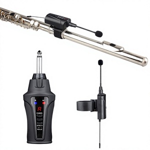 Micrófono Inalámbrico ACEMIC Flute Piccolo, Receptor Inalámbrico UHF, Amplificador, Sistema de Receptor Inalámbrico, Accesorios para Instrumentos Musicales - Product Image 1