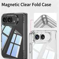 Coque de téléphone transparente antichoc pour iPhone Duo, coque rigide anti-jaunissement