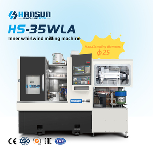 เครื่องกลึงซีเอ็นซี Hansun HS-35WL ความแม่นยำสูง 5 แกน แบบแกนหมุนเดี่ยว สำหรับงานขนาดกลาง ประสิทธิภาพสูง ความยาวชิ้นงาน 300 มม. - Product Image 2