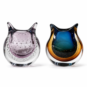 <span class=keywords><strong>Vase</strong></span> en verre artistique en forme de hibou, <span class=keywords><strong>vase</strong></span> à fleurs épais soufflé à la main pour centre de table et décoration intérieure - Product Image 6