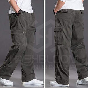 Pantalon de jogging pour homme 2025, taille élastique, 100% coton, coupe droite, respirant, écologique, vêtements de sport décontractés, service OEM disponible - Product Image 3