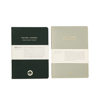 Planificador de libro de notas de tapa dura, logotipo personalizado, tamaño A5, Impresión de libro de notas