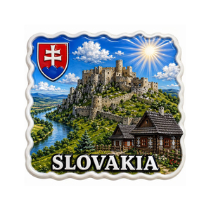 Imán <span class=keywords><strong>de</strong></span> Refrigerador <span class=keywords><strong>de</strong></span> Poliresina con Impresión Personalizada, Mapa <span class=keywords><strong>de</strong></span> Castillos <span class=keywords><strong>de</strong></span> Rumania, Recuerdo 3D - Product Image 5