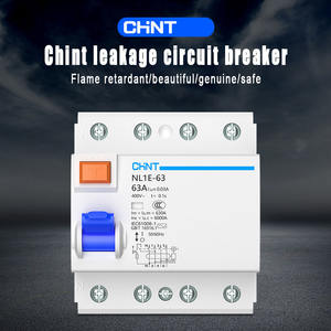 เคสกันหกสำหรับนักบินอวกาศ NL1E-63A เบรกเกอร์30mA แบบ1P + N 3P + N ปลอกควบคุมอุตสาหกรรม - Product Image 4