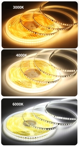 ไฟแถบ LED SMD 2835 ความสว่างสูง ความสว่างมาก 5 มม. DC12V 24V 120LED ไฟแถบ LED แบบยืดหยุ่น - Product Image 4