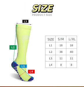 Wholesale Graduated Compression <b>Socks</b> – <b>Hot</b> Sell Circulation Supports <b>Socks</b> for Women Men – Running Athletic Sport <b>Socks</b> - Product Image 5