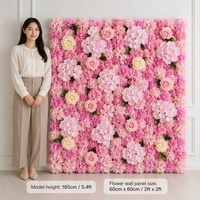 Mur de fleurs de rose bionique haut de gamme