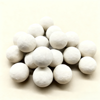 Billes de céramique inertes en alumine à 40 % Pingxiang Dai-Er, 3-25 mm, multi-spécifications, traitement OEM personnalisé, agent de remplissage chimique industriel du Jiangxi