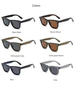 2025 vintage polarized UV resistant sun glasses for fishing driving sun shading metal hinges <b>large</b> <b>frame</b> sunglasses - Product Image 4