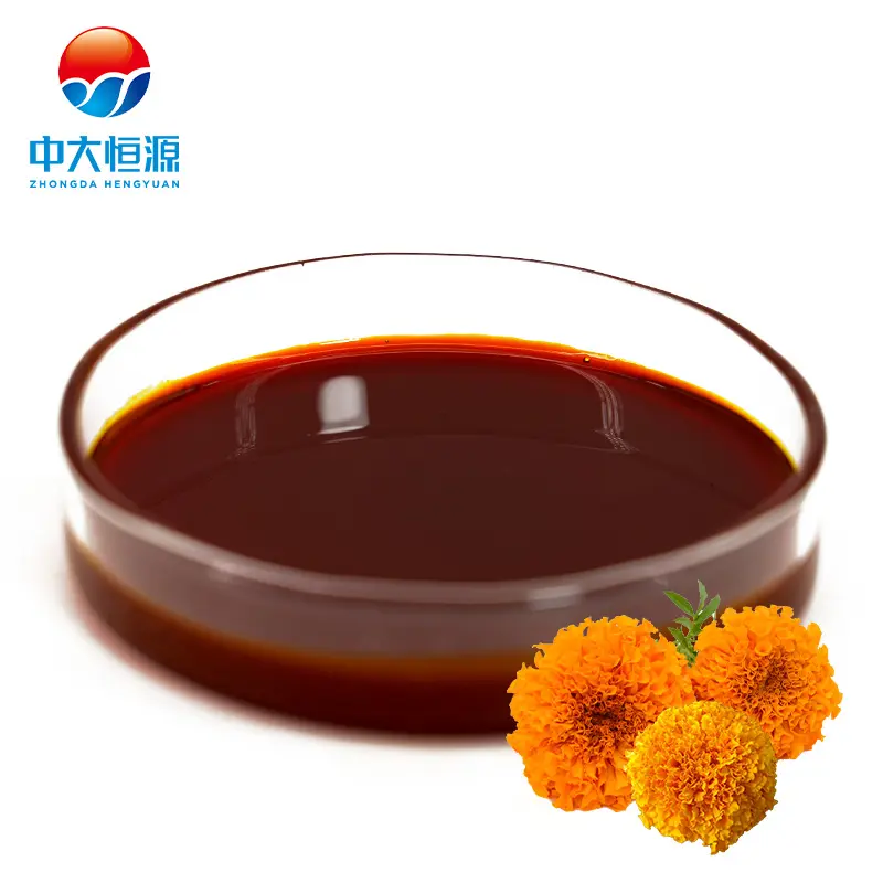 Private Label Food Grade Liquid Marigold Extract Lutein Oleoresin