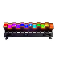 Barre de lumière LED mobile 12x60W Colorado PXL Curve 12 RGBW avec zoom, effet balayage et lavage