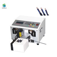 Machine de découpe, dénudage et torsion de câbles plats entièrement automatique Sinrad SR-380T AC220V 50/60HZ pour câbles à 2 conducteurs (largeur