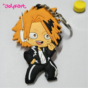 Porte-clés en PVC souple double face avec 7 designs pour les fans de l'anime <span class=keywords><strong>My</strong></span> Hero Academia en cadeau - Product Image 2