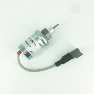 Vanne solénoïde Populace U85206452 24V DC en métal pour coupure de carburant de groupe électrogène - Product Image 3