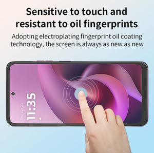 Protection d'écran pour Motorola <span class=keywords><strong>Moto</strong></span> G, verre trempé HD transparent 9H, anti-rayures, verre 2.5D pour Motorola <span class=keywords><strong>Moto</strong></span> G Play, sans bulles - Product Image 5