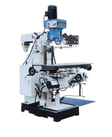 Machine à percer et à fraiser compacte de précision MH-32 avec alimentation automatique et tête de coupe pivotante pour la fabrication de métaux