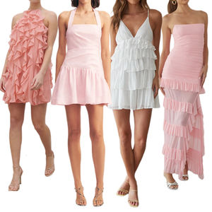 Nuevo diseño de alta calidad <span class=keywords><strong>vestido</strong></span> de moda China ropa mujeres proveedores de fábrica de alta calidad fabricantes de ropa personalizada para la marca - Product Image 1