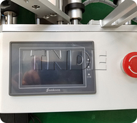 Máquina de impresión y pegado de etiquetas de latas de botellas redondas Manual para pequeñas empresas Máquina de etiquetado de botellas semiautomática