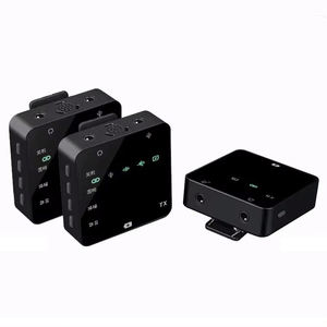 Mise à niveau du microphone sans fil K63 Microphones Lavalier Mini Mic Monitoring pour Vlogging Podcast Yotub - Product Image 1