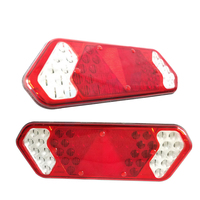 Feux arrière à LED universels pour remorque et camion à benne basculante 24 volts