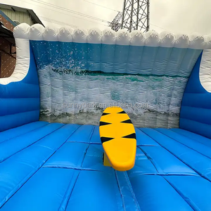<span class=keywords><strong>Playa</strong></span> al aire libre patio trasero alta calidad inflable <span class=keywords><strong>grande</strong></span> mecánico tabla de surf deportes juego Alquiler de Juguetes - Product Image 2