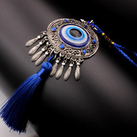 Jajazar — pendentif mural mauvais œil bleu turc, décoration, amulettes, ornement de voiture, maison, jardin, porte-clés, Protection, cadeau porte-bonheur