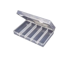 Boîte de rangement vide pour capsules de pièces de monnaie pour 100 capsules de 25 mm/27 mm/30 mm et tube de 27 mm