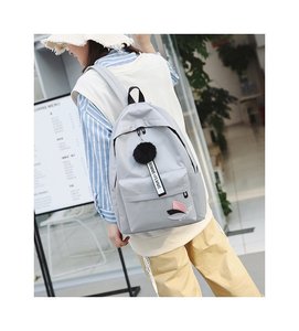 Hot Selling New Street Trend Oxford Pano Impermeável Grande Capacidade Cor Sólida Viagem Mochila Student School <span class=keywords><strong>Bag</strong></span> para Unisex - Product Image 1