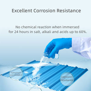 Feuille de toiture ondulée en PVC imperméable et isolée thermiquement Tuiles en résine synthétique Asa <span class=keywords><strong>Bardeaux</strong></span> en acier Upvc pour toiture de maison - Product Image 2