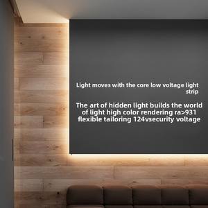 24V 铜质 LED 灯条 2835 3mm 5mm 6.8mm 8mm 120灯/米 160灯/米 6000K 日光色 IP20 客厅家居装饰 - Product Image 3