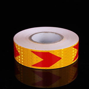 Fábrica de China Alta visibilidad Gris plateado Advertencia reflectante <span class=keywords><strong>Ropa</strong></span> DE SEGURIDAD Tira embellecedora Cinta reflectante PET Camión imprimible - Product Image 6