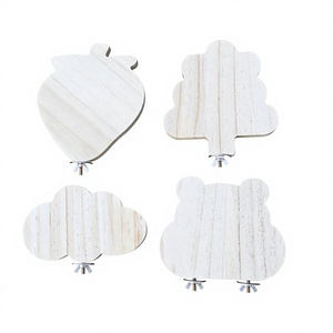 <strong>Parrot</strong> Hamster Platform Solid Wood Springboard Jumping Platform Treads Birdcage Climbing Biting Teeth Grinding <strong>Toy</strong> - Product Image 1