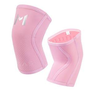 LADYGLOW通気性圧縮膝パッド重量挙げスポーツプロテクター用品膝ブレースサポート5MM 7MM膝袖 - Product Image 5